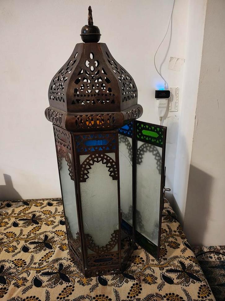 Handgemaakte lantaarns uit Egypte, Antiek en Kunst, Antiek | Woonaccessoires, Ophalen of Verzenden