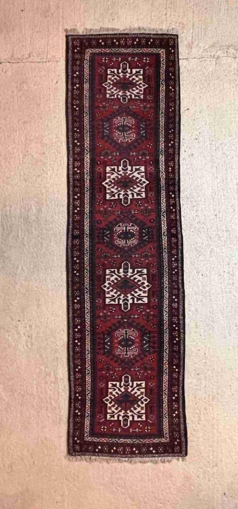 Perzisch oosterse loper tapijt handgeknoopt 268/72, Antiek en Kunst, Antiek | Tapijten, Tafelkleden en Textiel, Ophalen of Verzenden