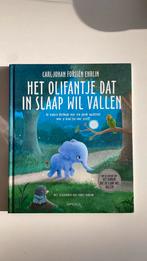 Het olifantje dat in slaap wil vallen, Livres, Livres pour enfants | Jeunesse | Moins de 10 ans, Comme neuf, Carl-Johan Forssén Ehrlin
