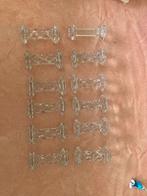 Coussins à couverts en verre, Enlèvement