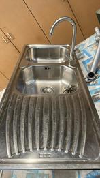 Inox wasbak franke, Ophalen, Gebruikt