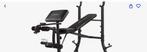 Tunturi WB40 Halterbank, Sport en Fitness, Fitnessmaterialen, Ophalen, Nieuw, Borst, Fitnessbank