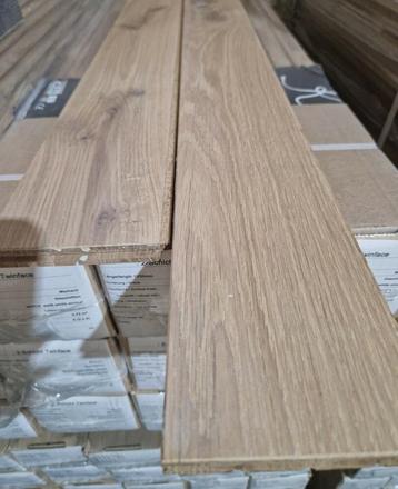 EIKEN VLOER MASSIEF, LEGKLAAR GEOLIED 100MM BREED beschikbaar voor biedingen