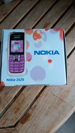 Klassieke Nokia GSM 2626, Telecommunicatie, Schuifmodel, Zwart, Fysiek toetsenbord, Ophalen of Verzenden