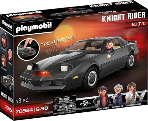 PLAYMOBIL  Knight Rider K 2000 SNELLE GRATIS LEVERING, Kinderen en Baby's, Speelgoed | Playmobil, Nieuw, Complete set, Verzenden
