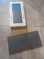 Keramische tegels 76m² Antraciet en 9,6lm plinten, Ophalen, Nieuw