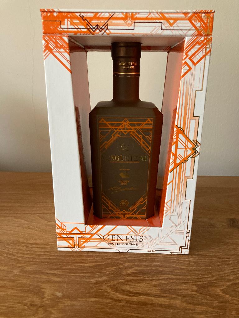 Rhum Longueteau Genesis Vieux 2016, Collections, Vins, Neuf, Autres types, Autres régions, Pleine, Enlèvement