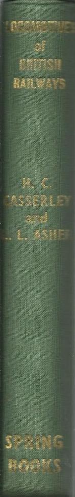LOCOMOTIVES OF BRITISH RAILWAYS - CASSERLEY & ASHER, Ophalen of Verzenden, Gebruikt, Trein, Boek of Tijdschrift