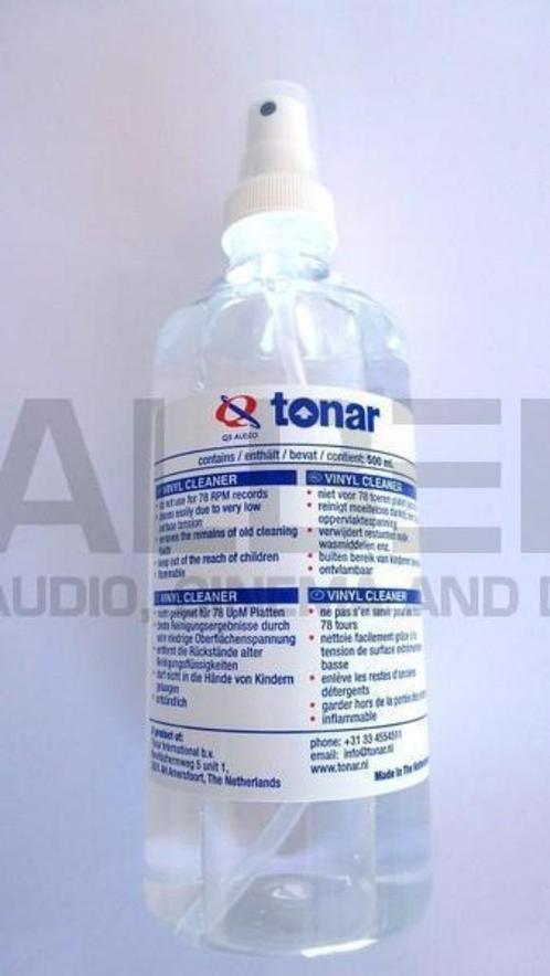 Tonar QS Audio Vinyl Spray Cleaner Reiniger 0.5 Liter, TV, Hi-fi & Vidéo, Tourne-disques, Neuf, Enlèvement ou Envoi