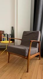 Vintage Fauteuil Midcentury - opgeknapt - 2 stuks, Minder dan 75 cm, Minder dan 50 cm, Gebruikt, Hout