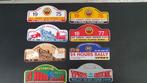 RALLY IEPER - YPRES RALLY - STICKERS, Ophalen of Verzenden, Zo goed als nieuw, Auto's