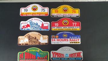 RALLY IEPER - YPRES RALLY - STICKERS beschikbaar voor biedingen