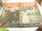 2 revues le soir illustré 1949, Journal ou Magazine, 1940 à 1960, Enlèvement ou Envoi