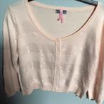Roze korte gilet met paillette, Ophalen of Verzenden, Gedragen, Roze