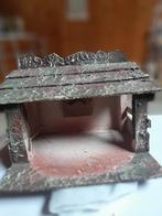 kerststalletje / beeldjes/ kaarshoudertjes (vintage), Ophalen, Gebruikt