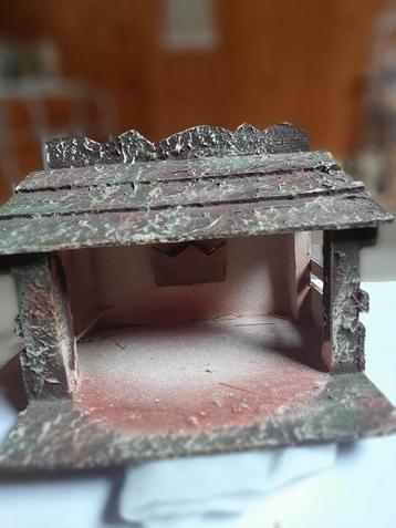 kerststalletje / beeldjes/ kaarshoudertjes (vintage) beschikbaar voor biedingen