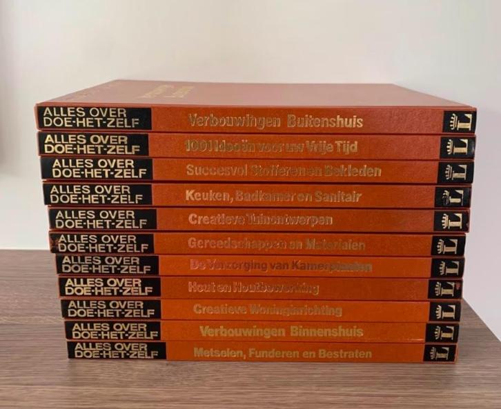 11 x Alles over doe-het-zelf, Lekturama, Boeken, Wonen en Tuinieren, Gelezen, Klussen, Ophalen of Verzenden