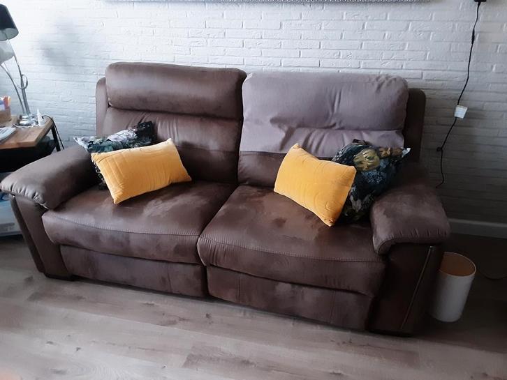 Electrische driezit., Huis en Inrichting, Zetels | Complete zithoeken, Gebruikt, Ophalen