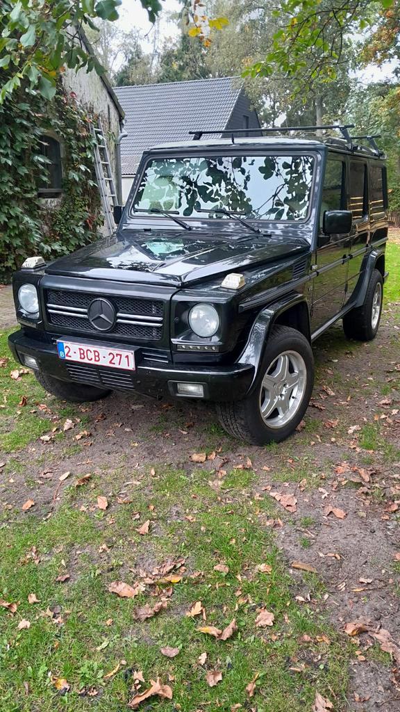Mercedes G-klasse 400 CDI V8 - lichte vracht, Auto's, Mercedes-Benz, Particulier, G-Klasse, 4x4, Airbags, Centrale vergrendeling