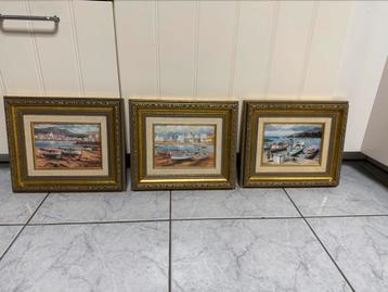 3 mooie schilderen beschikbaar voor biedingen