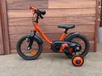 Kinderfiets 14” - Btwin, Ophalen, Zijwieltjes, Gebruikt, B-Twin