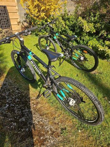 2 ROCKRIDER 700 MOUNTAINBIKES IN GOEDE STAAT beschikbaar voor biedingen
