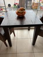 Tafel en 2 stoelen, Huis en Inrichting, Ophalen, Gebruikt