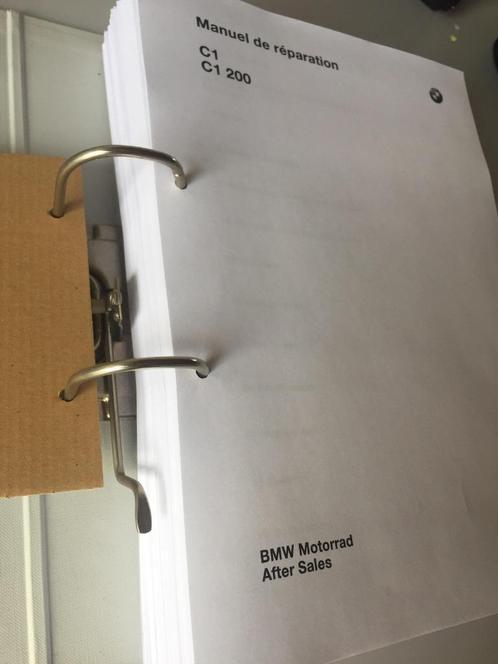 BMW manuel de réparation pour BMW C1 125 et C1 200, Motoren, Handleidingen en Instructieboekjes, BMW, Ophalen of Verzenden