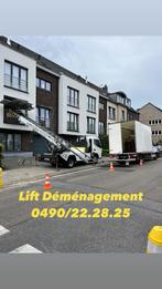 7/7 LIFT + 20m3 VERHUISWAGEN 📞 0490 22 28 25 📞, Ophalen of Verzenden