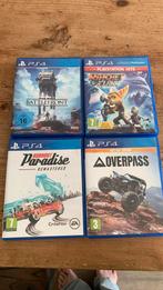 4 verschillende ps4 games., Consoles de jeu & Jeux vidéo, Jeux | Sony PlayStation Vita, Enlèvement, Comme neuf