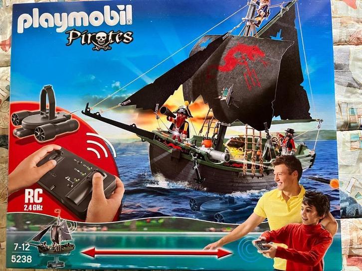 Playmobil Piratenzeilschip met RC-onderwatermotor - 5238, Enfants & Bébés, Jouets | Playmobil, Neuf, Ensemble complet, Enlèvement