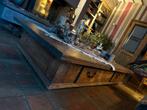 Tafel van massief eikenhout, Ophalen of Verzenden, Gebruikt