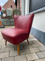 Vintage red cocktail chair expo 58 retro, Enlèvement ou Envoi