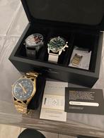 alpha siera horloge, Handtassen en Accessoires, Horloges | Heren, Ophalen, Staal, Polshorloge, Zo goed als nieuw