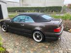 Mercedes clk 230  cabrio cross, trackday of onderdelen, Auto's, Mercedes-Benz, Achterwielaandrijving, Cabriolet, Zwart, Leder