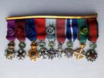 Stang mini medailles Belgisch diplomaat, Verzamelen, Militaria | Algemeen, Ophalen of Verzenden, Overige soorten, Lintje, Medaille of Wings