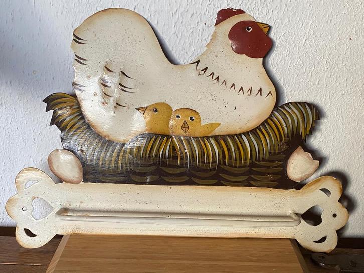 Keukenhanddoekhouder, Huis en Inrichting, Keuken | Keukenelementen, Gebruikt, Minder dan 100 cm, Minder dan 50 cm, Beige, Bruin