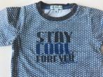 Blauwe t-shirt van bla bla bla maat 68, in perfecte staat!, Kinderen en Baby's, Bla bla bla, Ophalen of Verzenden, Zo goed als nieuw