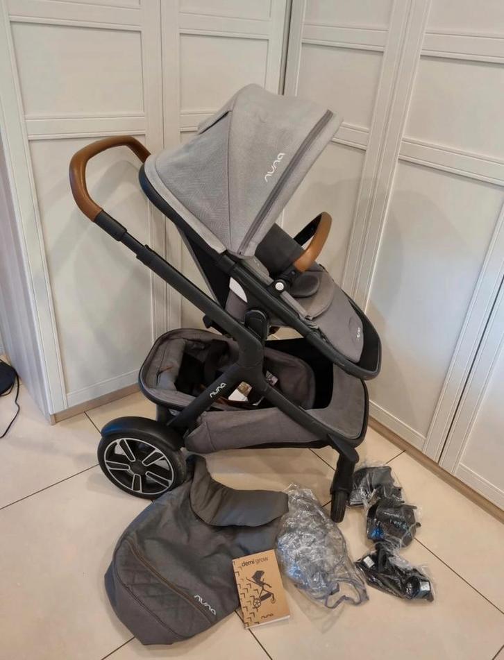 Nuna demi grow oxford wandelwagen/ buggy, Kinderen en Baby's, Kinderwagens en Combinaties, Zo goed als nieuw, Ophalen