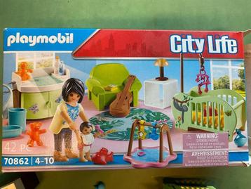 Playmobil City Life Babykamer Set 70862 beschikbaar voor biedingen