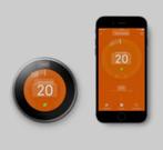 Thermostaat met Nest-aansluiting, in perfecte staat, Doe-het-zelf en Bouw, Ophalen of Verzenden, Gebruikt, Thermostaat, Hoog rendement (Hr)