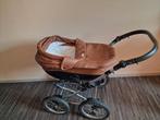 Kinderwagen P´tit Chou Trento eco cognac sport, Kinderen en Baby's, Kinderwagens en Combinaties, Verstelbare duwstang, Zo goed als nieuw