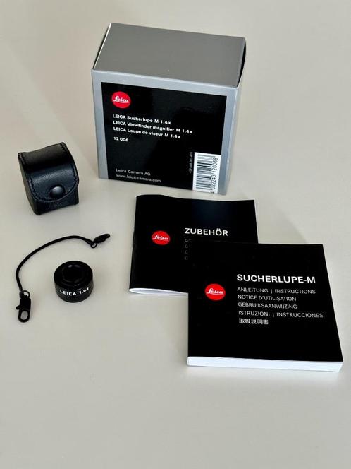 Loupe de viseur Leica M 1,40x typ 12006 (neuve, in box), TV, Hi-fi & Vidéo, Photo | Lentilles & Objectifs, Neuf, Accessoires, Enlèvement ou Envoi