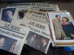 journaux d époque roi Baudoin , roi Albert, Collections, Enlèvement ou Envoi, Utilisé, Magazine ou livre
