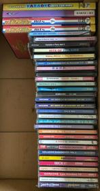 pakket diverse Karaoke cds 29x + dvds 4x, Utilisé, Enlèvement ou Envoi