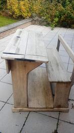oude school bureau of tafel, Huis en Inrichting, Bureaus, Ophalen, Zo goed als nieuw, Bureau