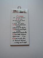 cadre pension - l'homme et le train - cadeau - déco, Ophalen, Overige materialen, Minder dan 50 cm, Zo goed als nieuw