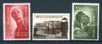 (B) 943/945 MH 1954 - Inhuldiging van het monument te Breend, Postzegels en Munten, Ophalen of Verzenden, Postfris, Spoor van plakker