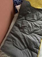 slaapzak quechua L grijs/geel decathlon, Caravans en Kamperen, Ophalen, Gebruikt
