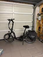 Electrische plooifiets Bizobike Bafang Middenmotor met 10km, Fietsen en Brommers, Ophalen, Zo goed als nieuw, 50 km per accu of meer